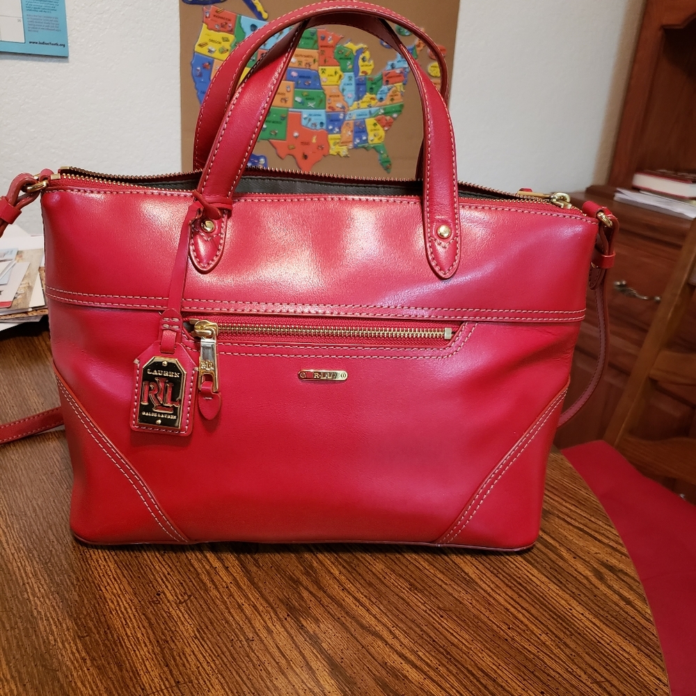 Ralph Lauren handbag.